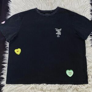White Fox Vol. 3 Sweet Like Sugar Candy Hearts Tshirt L  XL